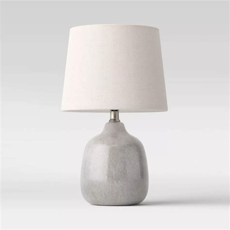 Assembled Ceramic Table Lamp Threshold In 2021 Grey Table Lamps