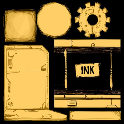 Image Ink Machine Texturespng Bendy And The Ink Machine Wiki