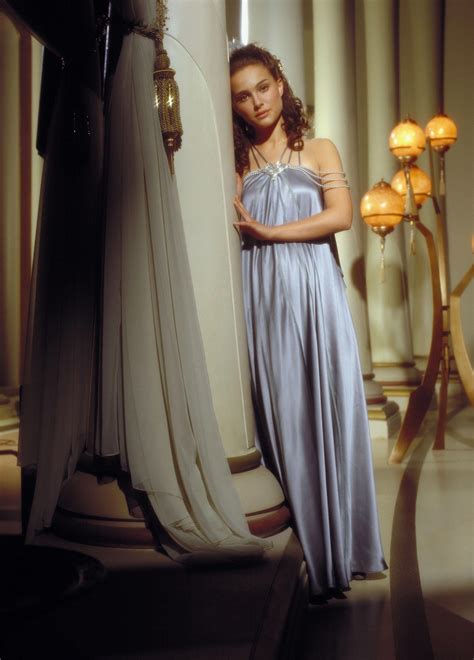 Padme Amidala Lavender Steel Blue Nightgown Episode Iii Star Wars