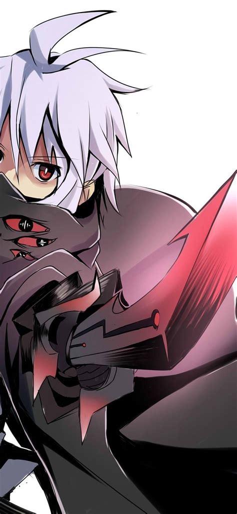 Anime Boy Demon Weapon White Hair For Iphone 11 Pro And X Anime Male