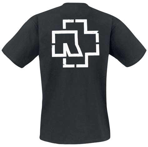 Bei der produktansicht ist ein weißer streifen/balken daneben weißer balken/streifen. Weiße Balken | Rammstein Camiseta | EMP