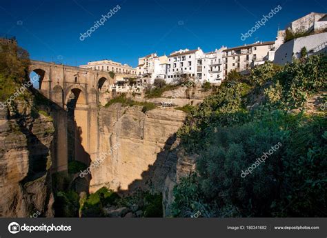 Ronda Malaga Province Andalusia Spain Puente Nuevo New Bridge
