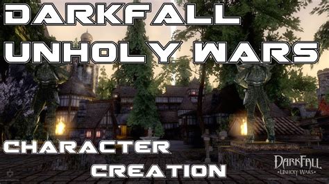 Darkfall Unholy Wars Character Creation Youtube