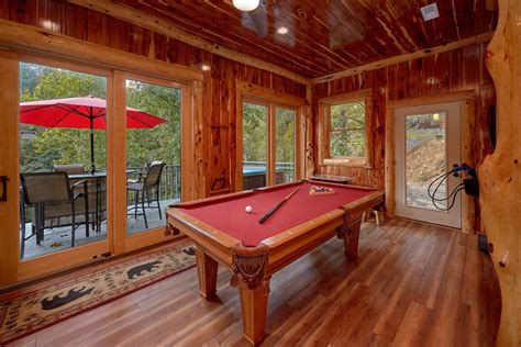 River Mist Lodge Premium 7 Bedroom Cabin Near Pigeon Forge With Game Room