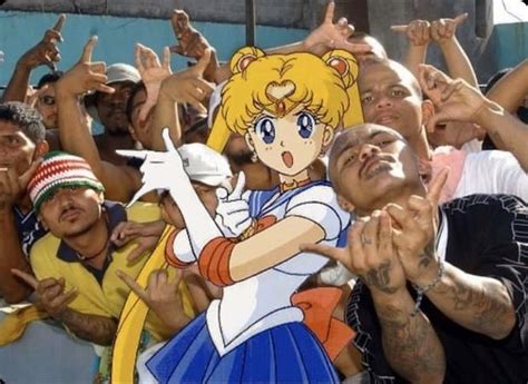 Anime Meme Cute Memes Funny Memes Sailor Moon 00s Mode Memes Lindos Emo Gangsta Anime