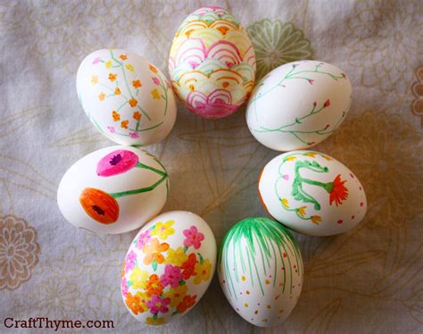 Patterned Easter Eggs The Reaganskopp Homestead