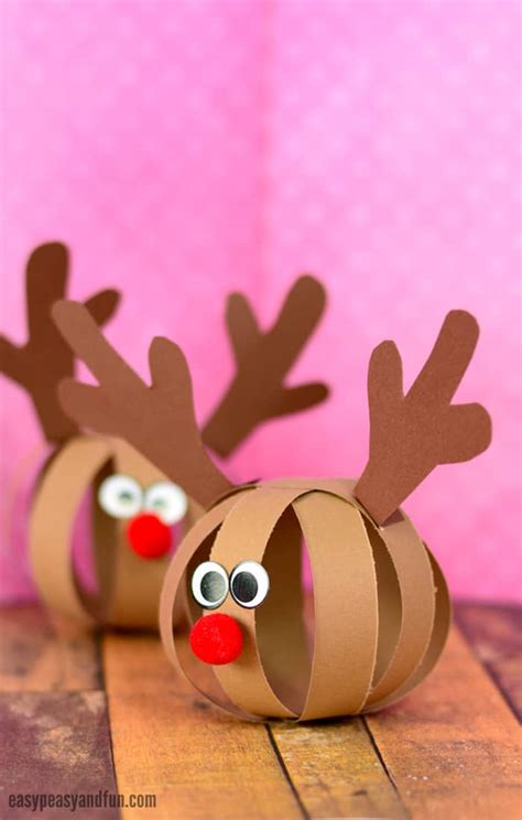 29 Rudolph Inspired Reindeer Crafts For Kids Kids Love What