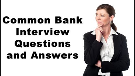 This is not the time to tell the interviewer personal details about yourself. Common Bank Interview Questions and Answers - YouTube