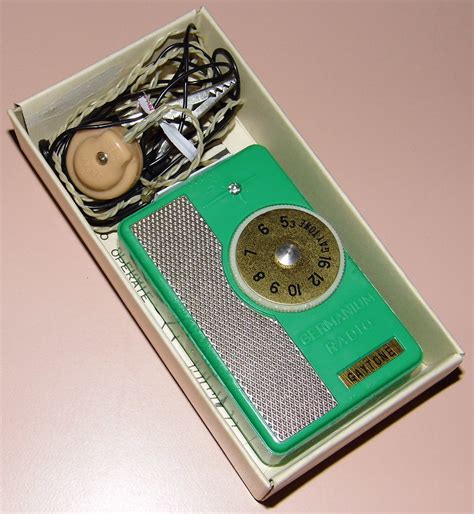 Vintage Gaytone Germanium Crystal Pocket Radio Model Er 2 Flickr