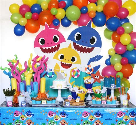 Baby Shark Birthday Party Ideas Photo 1 Of 16 Catch My Party