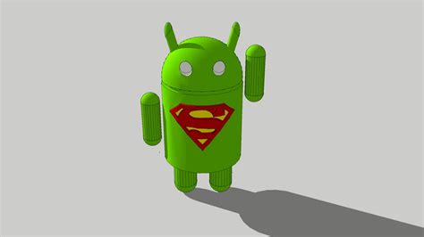 Android Superman 3d Warehouse