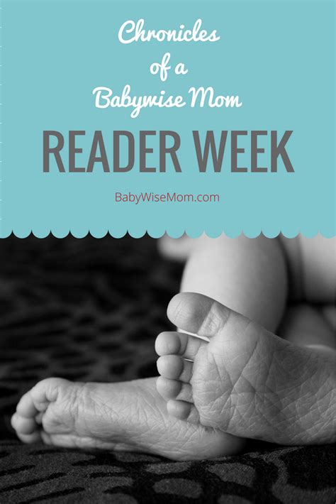 Chronicles Of A Babywise Mom Reader Week 2019 Babywise Mom