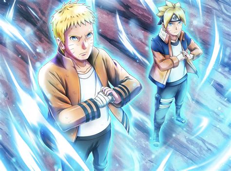 Father And Son Uzumaki Boruto Photo 43748569 Fanpop