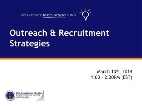 Ppt Outreach And Recruitment Strategies Powerpoint Presentation Free