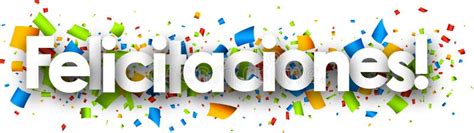Congratulations Banner Isolated On Transparent Background Stock