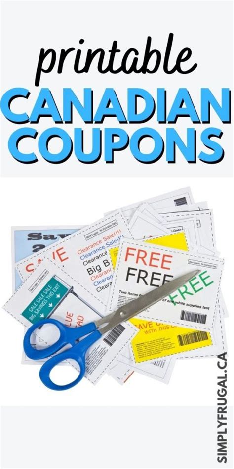 100s Of Printable Canadian Coupons Simply Frugal