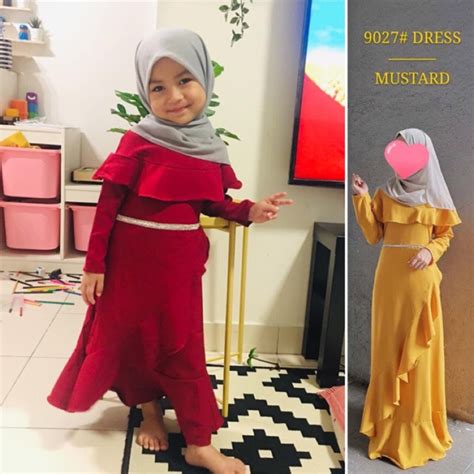 Anda berikan kami kain pilihan anda kami akan jadikan untuk puteri anda (MOM & KIDS) GIRL DRESS KANAK-KANAK JUBAH DRESS MUSLIMAH ...