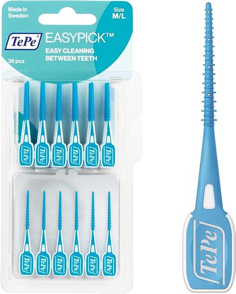 Tepe Easypick Dental Picks For Daily Oral Hygiene And Healthy Teeth And