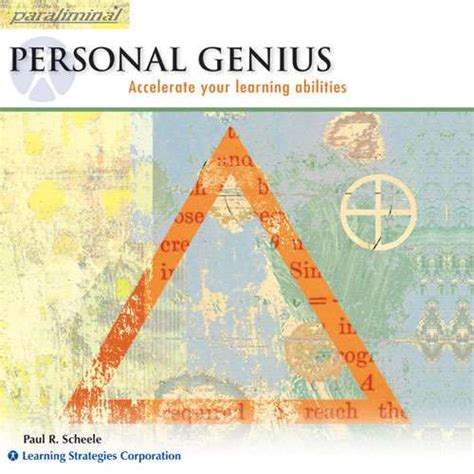 Personal Genius Paraliminal® Scheele Learning Systems