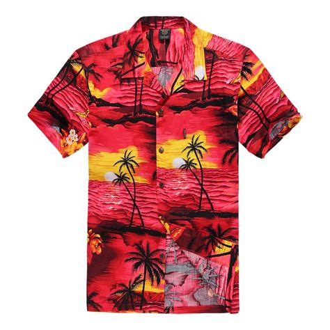 Hawaii Hangover Palm Wave Mens And Big Mens Tropical Sunset Print