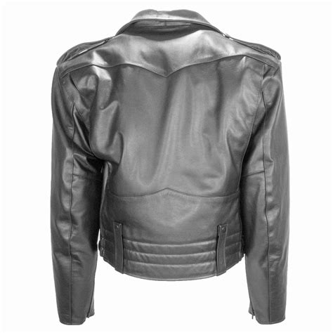 Taylors Leatherwear Pittsburgh Leather Jacket Zip Out Liner