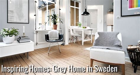 Inspiring Homes Grey Home In Sweden Nordic Days By Flor Linckens