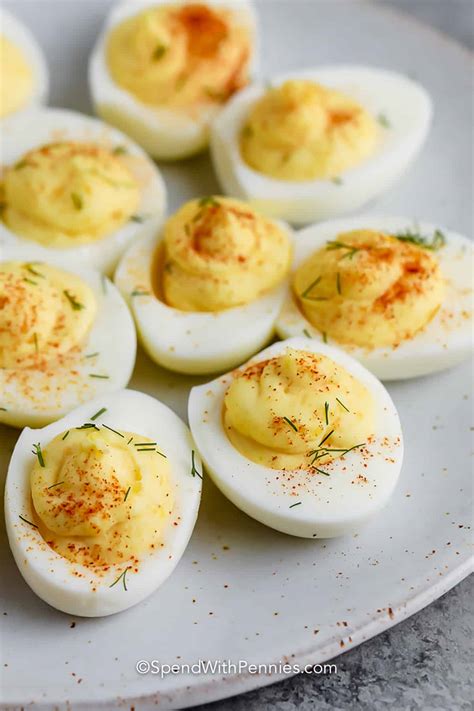 Classic Deviled Eggs Spend With Pennies