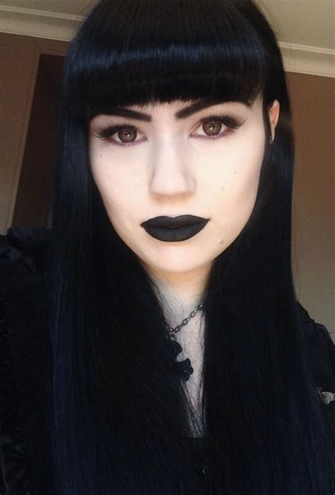 Batty Bizarre Goth Beauty Gothic Hairstyles Dark Girl