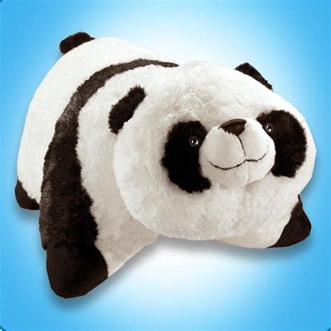 Genuine My Pillow Pet Comfy Panda Large 16 Black And White Free