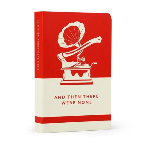 Agatha Christie And Then There Were None Notebook The Literary T Shop
