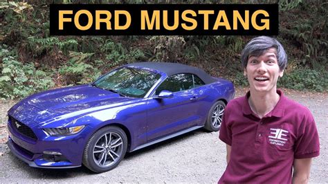 2015 Ford Mustang Ecoboost 4 Cylinder Muscle Car Youtube