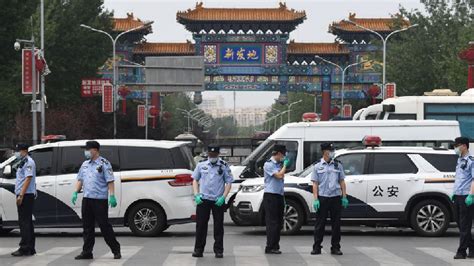 Tighter rules on health declarations, mask wearing and temperature checks were put into force. COVID-19 in Beijing: Inside Xinfadi, biggest wholesale ...