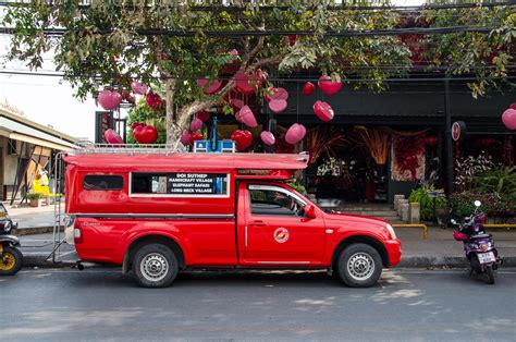 How To Ride A Songthaew In Chiang Mai The Blond Travels