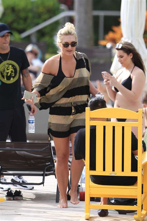 Brooke Hogan: Leaves the pool at her hotel -09 | GotCeleb