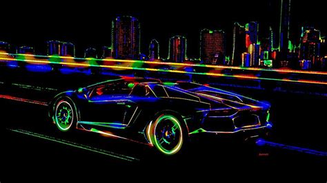 Follow us for regular updates on awesome new wallpapers! Lamborghini Aventador Digital Art by Don Barrett