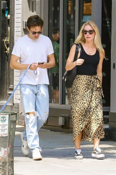 Annabelle Wallis And Sebastian Stan Get Cozy As They Enjoy Stroll After