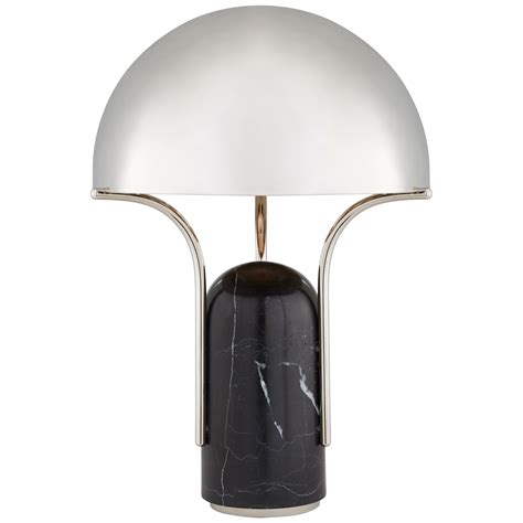 Affinity Medium Dome Table Lamp In Various Colors And Designs Black