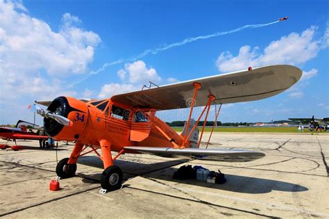 Waco Yks 6 Editorial Photography Image Of Engine Piloting 50426267