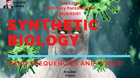 Tonys Show 20200301 By Tony Pantalleresco Synthetic Biology Nano