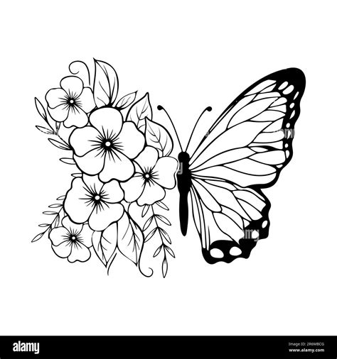 Update 153 Butterfly And Flower Drawing Colour Latest Vn