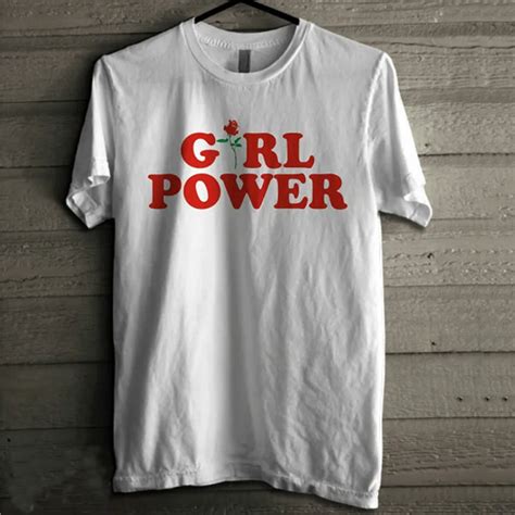 Girl Power Tshirt Feminism Tee Girl Power Shirt Unisex Cotton T Shirt In T Shirts From