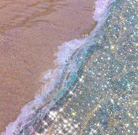 Glitter Beach Luxury Rich Glitter Photography Aesthetic Collage