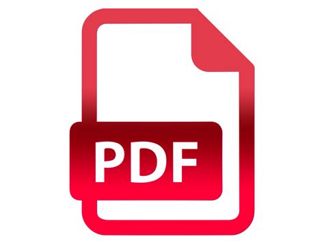 Pdf Icon On Transparent Background 17197488 PNG