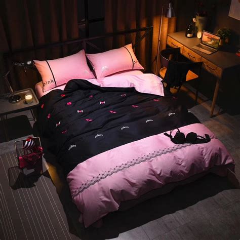 On top of that victoria s secret bedding makes that opportunity even more enjoyable with its plush and fun designs. Victoria's Secret Pink Embroidery Egyptian Cotton Bedding ...