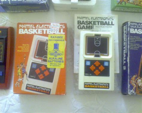Basketball Mattel 1978 Retro Handheld Games