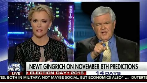 Newt Gingrich Melts Down At Foxs Megyn Kelly In Wild Interview You