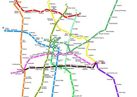 Linea Del Metro De La Cdmx Estas Son Las Estaciones Del Metro De La