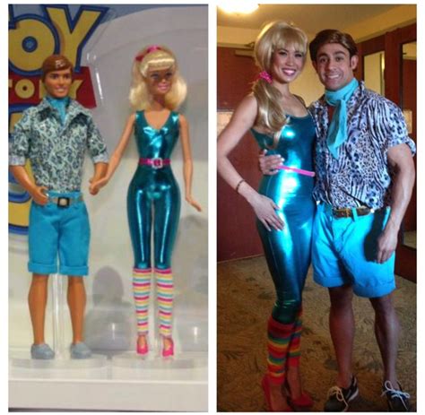 Toy Story 3 Ken And Barbie Costumes In 2022 Barbie Costume Halloween