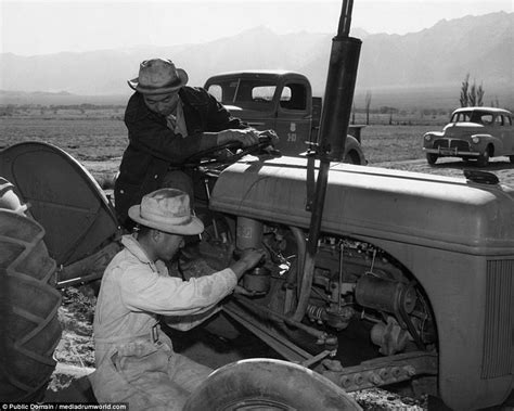 Manzanar Relocation Centre Life For Japanese Americans Daily Mail Online