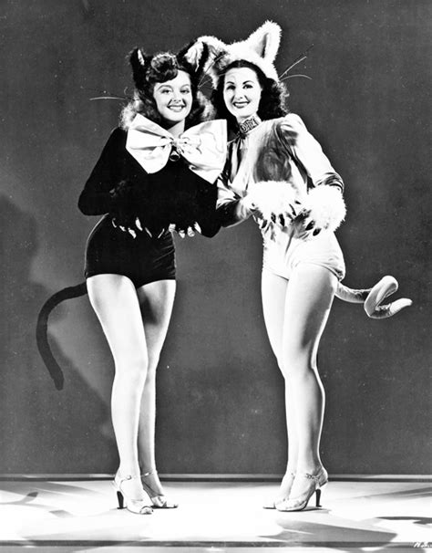 Vintage Gal Cat Dancers In Lady Of Burlesque 1943